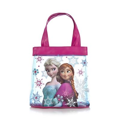 Girl's white 'Frozen' tote bag